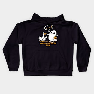 Wouldn't say Boo to a Goose Kids Hoodie